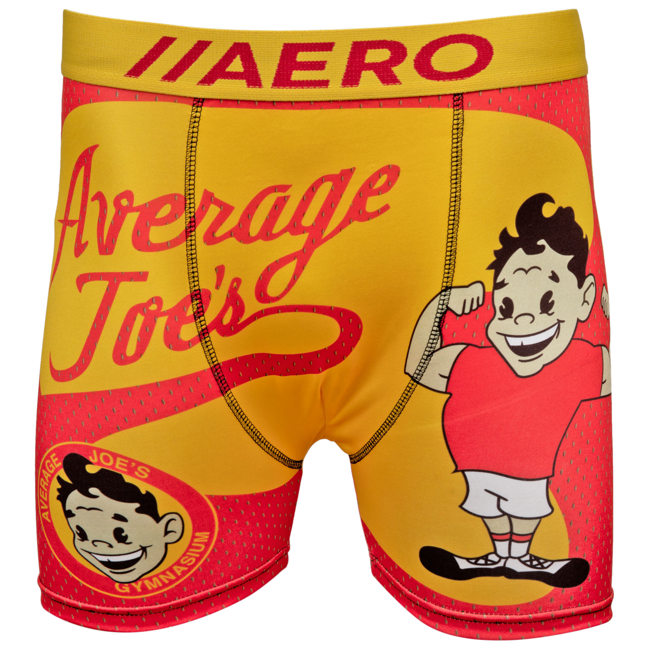 Dodgeball Average Joe's VS. Globo Gym Aero Boxer Briefs Underwear 2-Pack